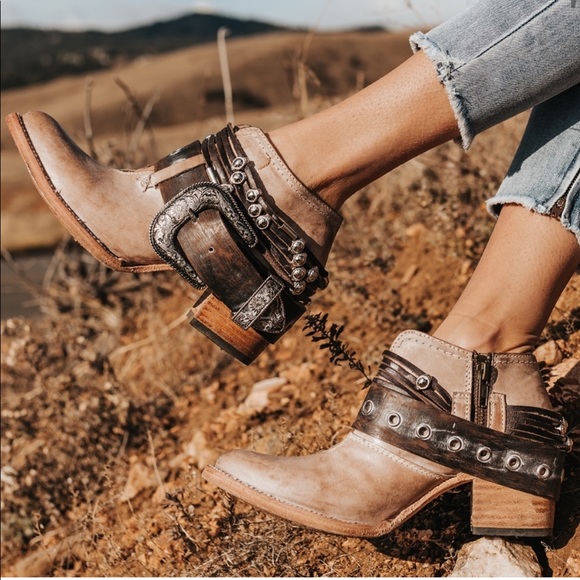 Freebird By Steven Saloon Booties In 